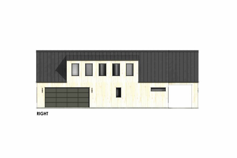Architectural House Design - Exterior - Front Elevation 10 for Modern House Plan #1096-196 - 3 bed, 2.5 bath
