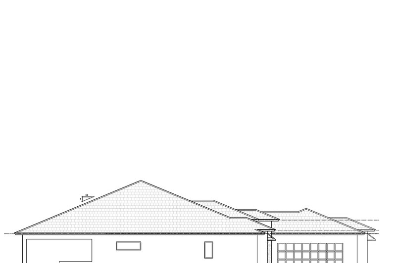 Architectural House Design - Exterior - Other Elevation for Ranch House Plan #938-111 - 4 bed, 3 bath