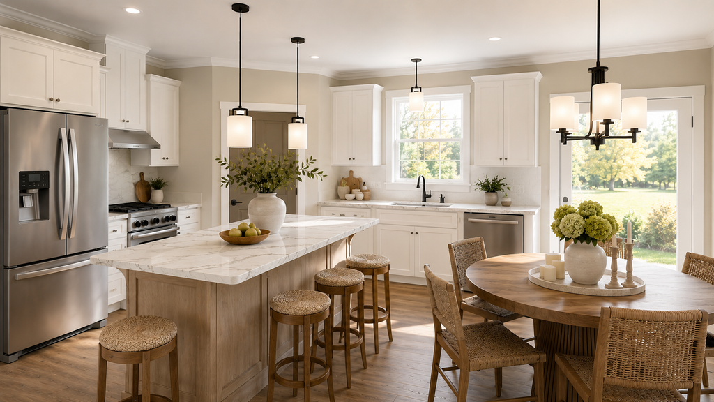 Interior - Kitchen 1 for Farmhouse House Plan #44-314 - 3 bed, 2 bath