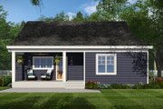 Craftsman Style House Plan - 3 Beds 2 Baths 1568 Sq/Ft Plan #51-1400 