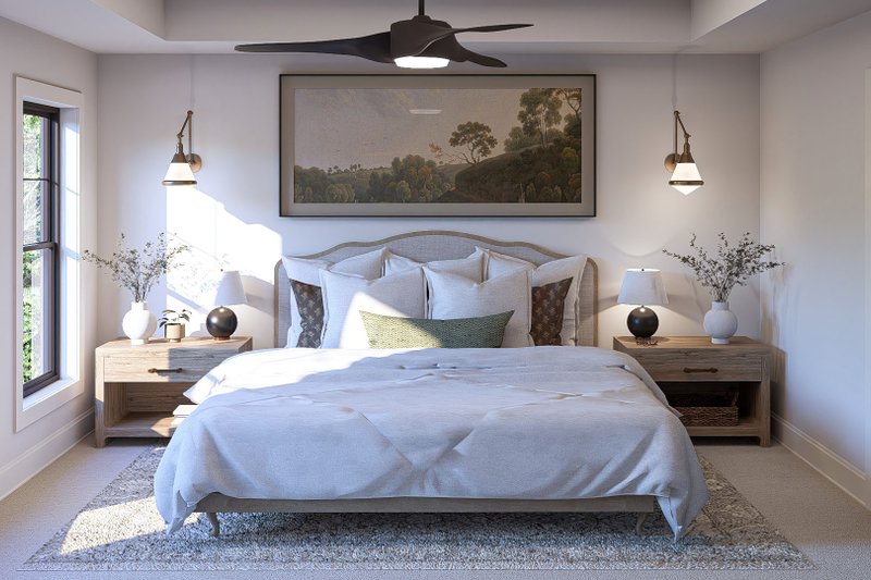 House Design - Interior - Bedroom 1 for Colonial House Plan #455-332 - 4 bed, 3.5 bath