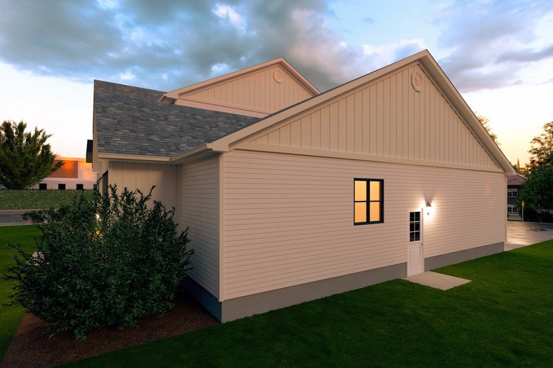 House Blueprint - Exterior - Other Elevation for Farmhouse House Plan #1111-6 - 4 bed, 2.5 bath