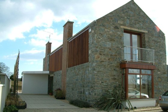 Exterior - Front Elevation for European House Plan #520-8 - 4 bed, 3 bath