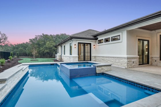 Exterior - Rear Elevation 2 for Farmhouse House Plan #430-266 - 3 bed, 3.5 bath