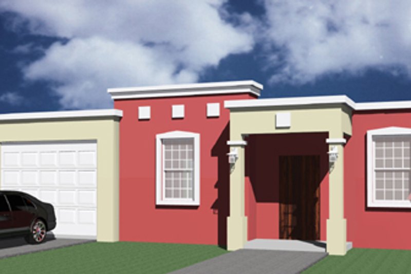Dream House Plan - Exterior - Other Elevation 2 House Plan #495-2 - 3 bed, 2 bath