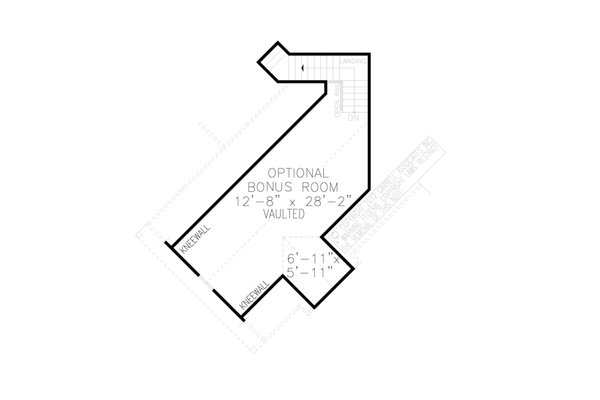 Home Plan - Craftsman Floor Plan - Other Floor Plan #54-524