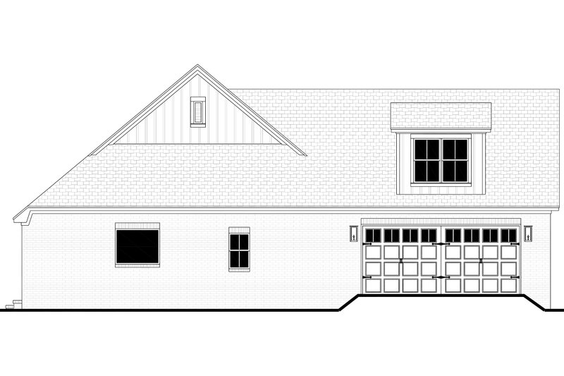 Dream House Plan - Exterior - Other Elevation for Farmhouse House Plan #430-393 - 4 bed, 2 bath