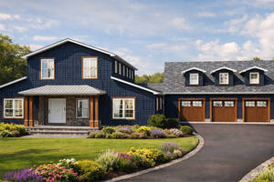 Dream House Plan - Barndominium Exterior - Front Elevation Plan #1115-13