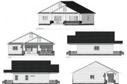 Farmhouse Style House Plan - 2 Beds 3 Baths 1540 Sq/Ft Plan #1077-5 