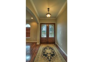 Interior - Entry for European House Plan #430-52 - 3 bed, 2 bath