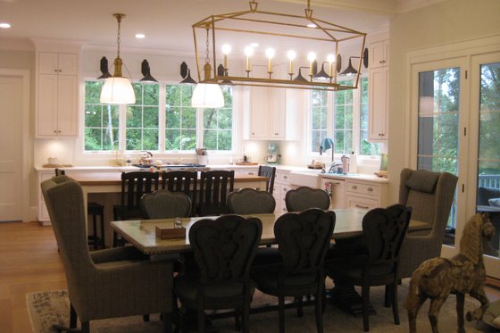 Interior - Dining Room for Country House Plan #1054-95 - 5 bed, 5.5 bath