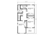 Traditional Style House Plan - 4 Beds 3 Baths 1524 Sq/Ft Plan #515-22 