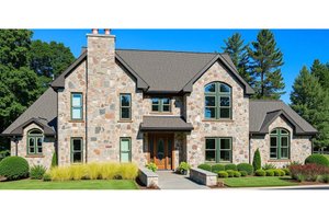 Traditional Exterior - Front Elevation Plan #3-205