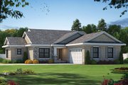 Craftsman Style House Plan - 3 Beds 2.5 Baths 1844 Sq/Ft Plan #20-2334 