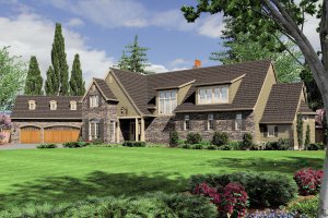 Home Plan - Craftsman Exterior - Front Elevation Plan #48-622
