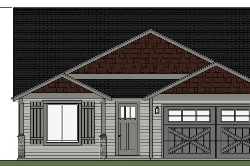 House Design - Exterior - Front Elevation 3 for Traditional House Plan #943-53 - 4 bed, 3 bath