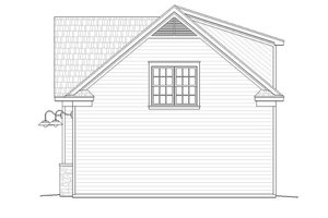 Exterior - Other Elevation 1 for Country House Plan #932-16 - 1 bed, 1 bath
