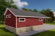 Traditional Style House Plan - 0 Beds 1 Baths 1309 Sq/Ft Plan #1060-159 