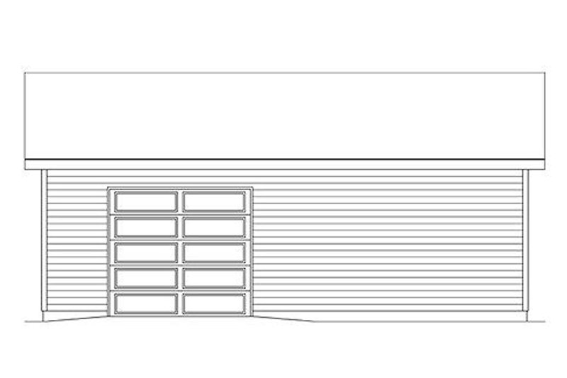 Dream House Plan - Exterior - Rear Elevation for Traditional House Plan #22-551, 0 bath