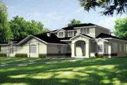 Traditional Style House Plan - 4 Beds 3.5 Baths 3622 Sq/Ft Plan #1-848 