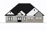 Farmhouse Style House Plan - 5 Beds 3.5 Baths 2781 Sq/Ft Plan #1109-13 Exterior 