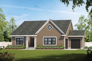 Traditional Exterior - Front Elevation Plan #20-2425