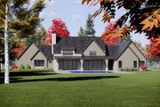 Tudor Style House Plan - 4 Beds 4.5 Baths 3856 Sq/Ft Plan #1096-19 