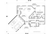 Craftsman Style House Plan - 3 Beds 3 Baths 1989 Sq/Ft Plan #56-717 