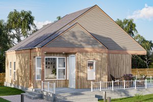 Exterior - Other Elevation for Modern House Plan #1106-6 - 2 bed, 1 bath