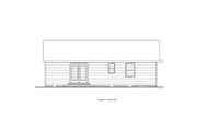Classical Style House Plan - 3 Beds 2 Baths 1009 Sq/Ft Plan #54-613 