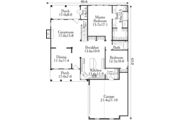 Southern Style House Plan - 3 Beds 3 Baths 1983 Sq/Ft Plan #406-277 