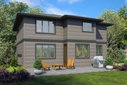 Contemporary Style House Plan - 4 Beds 2.5 Baths 2548 Sq/Ft Plan #48-990 