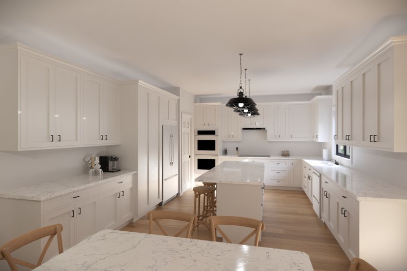 House Blueprint - Interior - Kitchen for Country House Plan #1089-48 - 3 bed, 2.5 bath