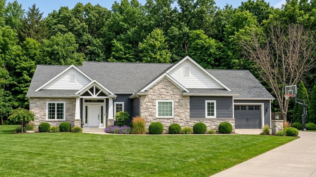 Exterior - Front Elevation 2 for Craftsman House Plan #1064-66 - 3 bed, 2.5 bath
