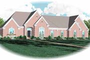 Colonial Style House Plan - 4 Beds 3 Baths 2664 Sq/Ft Plan #81-345 