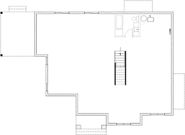 European Floor Plan - Lower Floor Plan #23-2845