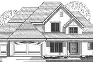 Traditional Exterior - Front Elevation Plan #67-830