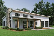 Barndominium Style House Plan - 2 Beds 2 Baths 1260 Sq/Ft Plan #430-394 