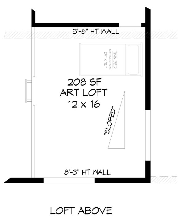 Architectural House Design - Contemporary Floor Plan - Other Floor Plan #932-908