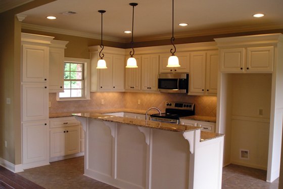 Interior - Kitchen 2 for European House Plan #430-52 - 3 bed, 2 bath