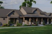 Farmhouse Style House Plan - 3 Beds 3 Baths 2564 Sq/Ft Plan #923-393 