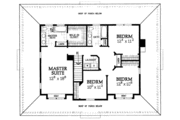 Country Style House Plan - 4 Beds 3 Baths 2295 Sq/Ft Plan #72-341 