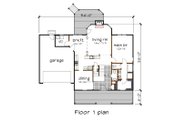 Country Style House Plan - 3 Beds 2.5 Baths 1718 Sq/Ft Plan #79-221 