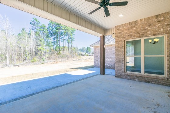 Exterior - Covered Porch for European House Plan #430-110 - 3 bed, 2 bath