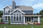 Contemporary Style House Plan - 4 Beds 2.5 Baths 2224 Sq/Ft Plan #1070-83 