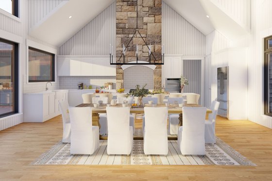 Interior - Dining Room for Ranch House Plan #923-88 - 3 bed, 3.5 bath