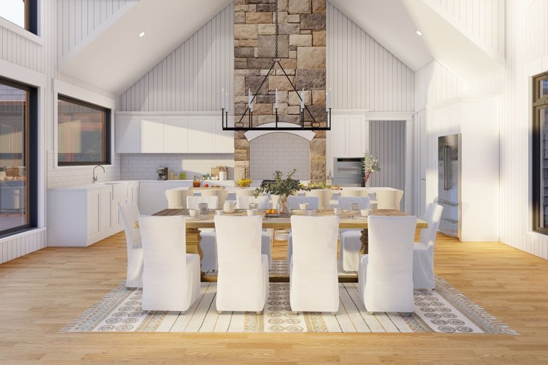 House Design - Interior - Dining Room for Ranch House Plan #923-88 - 3 bed, 3.5 bath
