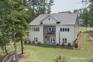 Exterior - Rear Elevation for Craftsman House Plan #929-916 - 3 bed, 2 bath