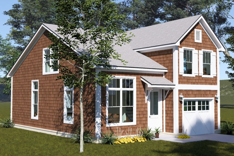 Dream House Plan - Exterior - Other Elevation 1 for Cottage House Plan #513-2479 - 3 bed, 3 bath