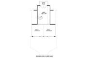 Contemporary Style House Plan - 1 Beds 1 Baths 734 Sq/Ft Plan #81-13762 